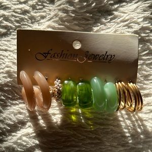 Hoop Earrings Set Free Shipping